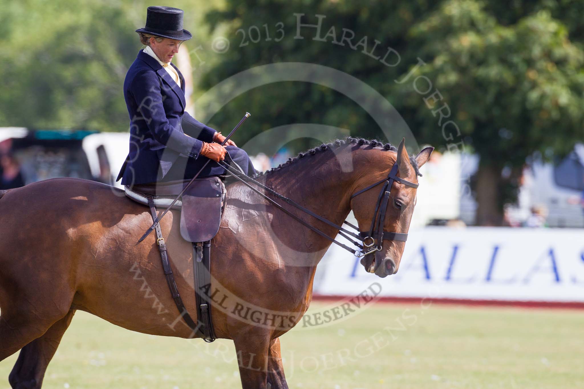 DBPC Polo in the Park 2013, side saddle riding demonstration by the The Side Saddle Association..
Dallas Burston Polo Club, ,
Southam,
Warwickshire,
United Kingdom,
on 01 September 2013 at 13:11, image #342