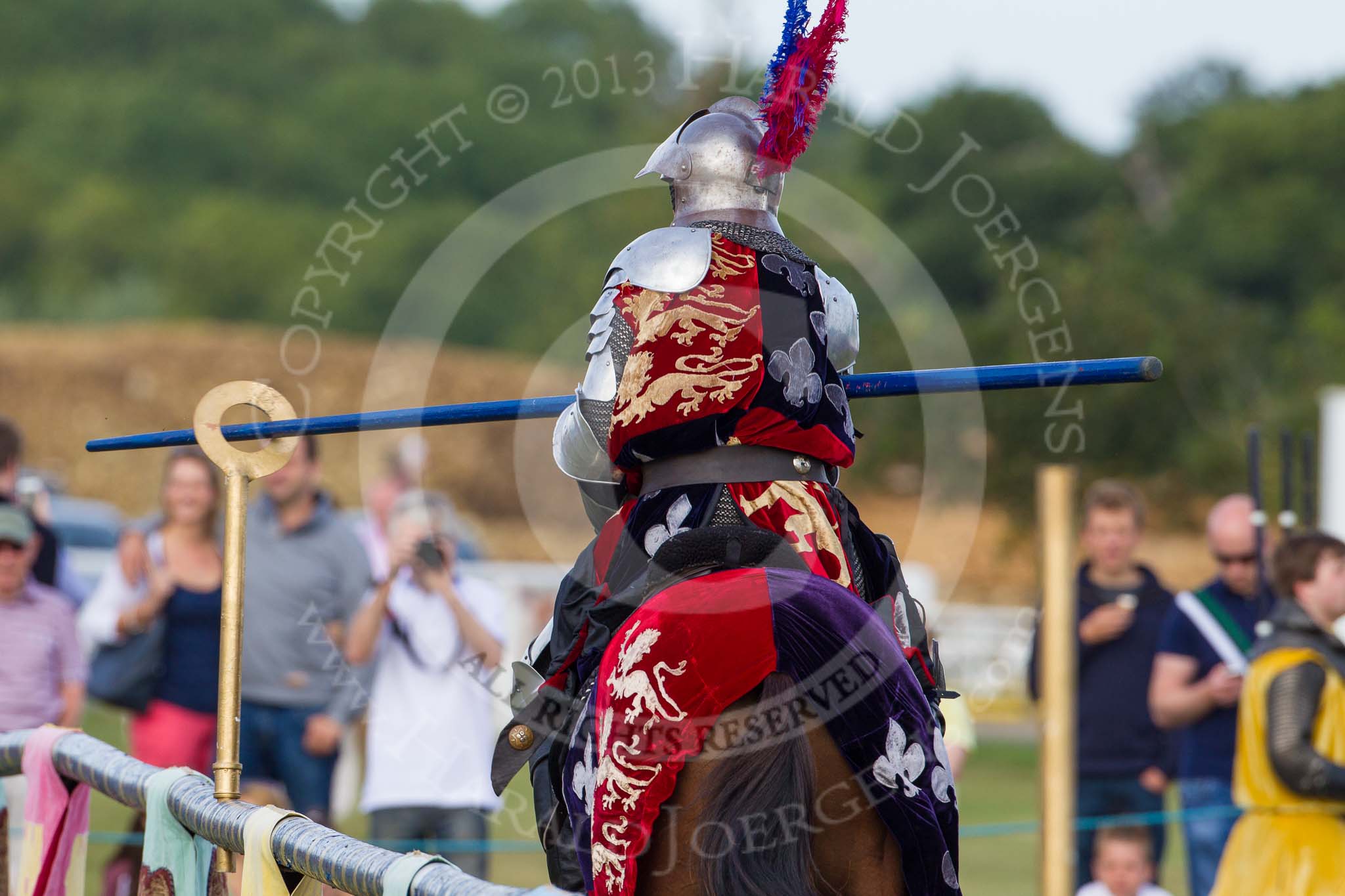 DBPC Polo in the Park 2013 - jousting display by the Knights of Middle England.
Dallas Burston Polo Club, ,
Southam,
Warwickshire,
United Kingdom,
on 01 September 2013 at 15:28, image #472