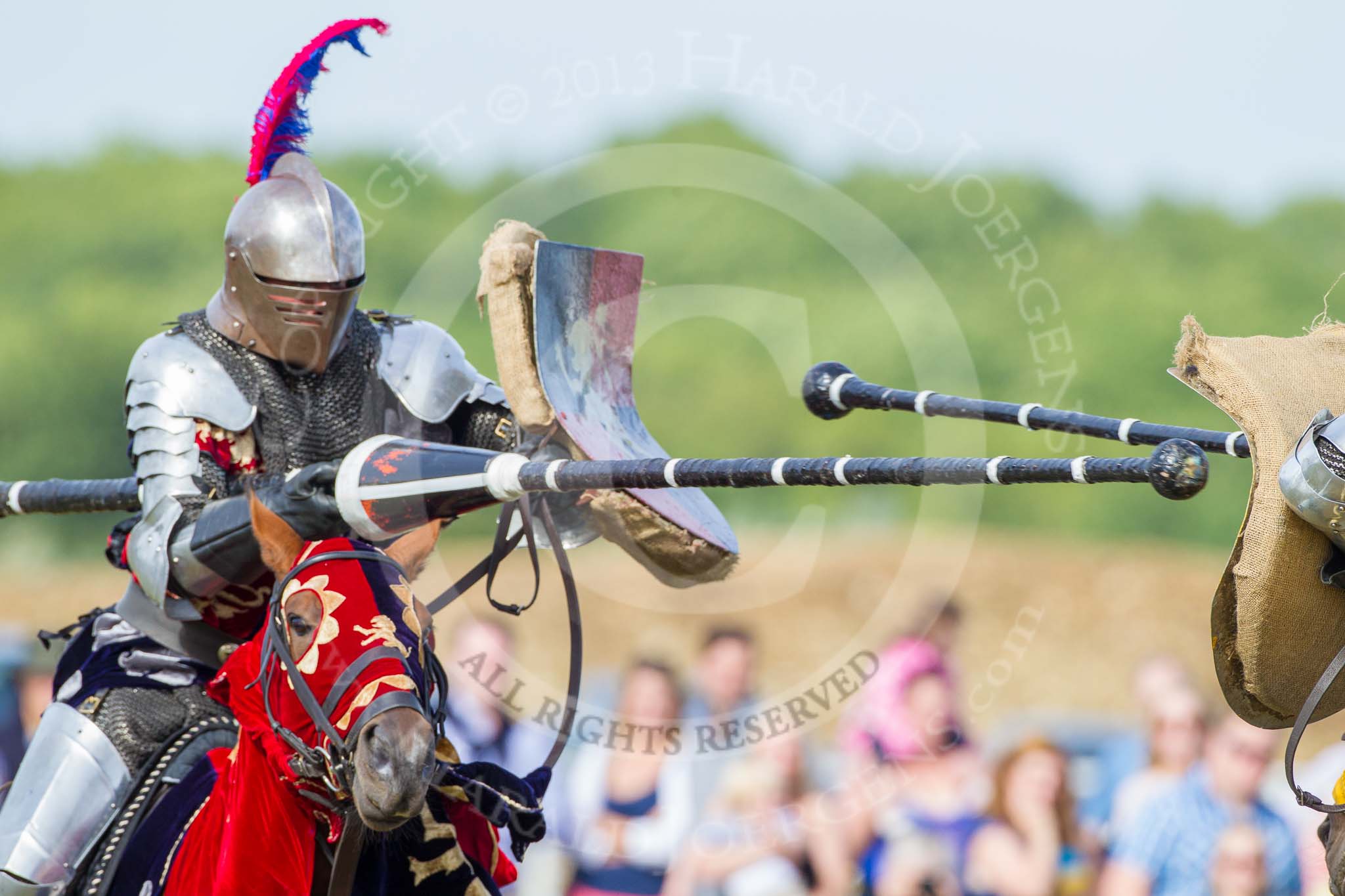 DBPC Polo in the Park 2013 - jousting display by the Knights of Middle England.
Dallas Burston Polo Club, ,
Southam,
Warwickshire,
United Kingdom,
on 01 September 2013 at 15:41, image #502