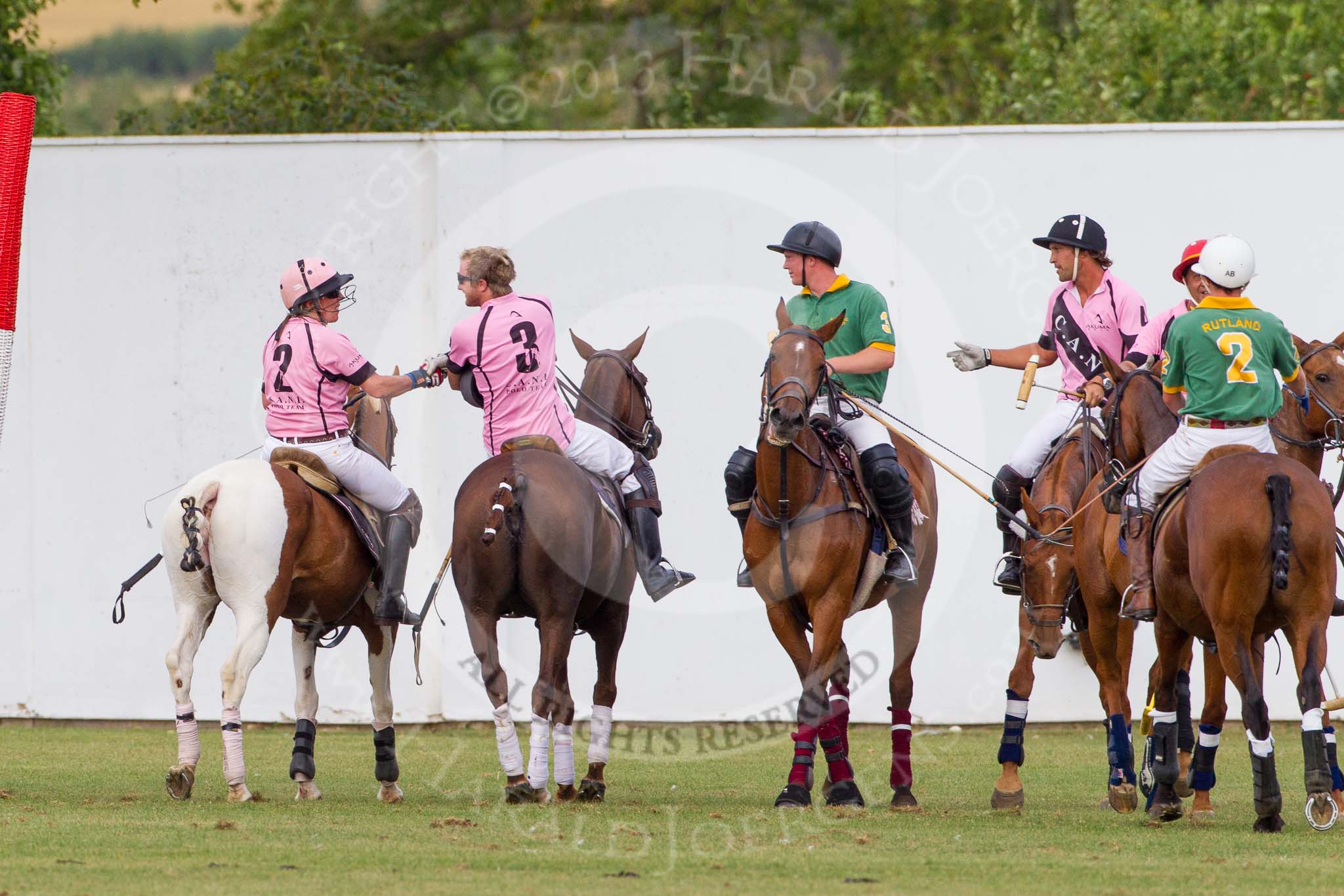 DBPC Polo in the Park 2013, Final of the Tusk Trophy (4 Goals), Rutland vs C.A.N.I..
Dallas Burston Polo Club, ,
Southam,
Warwickshire,
United Kingdom,
on 01 September 2013 at 17:10, image #644