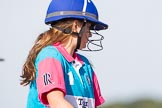DBPC Polo in the Park 2013, Subsidiary Final Amaranther Trophy (0 Goal), Leadenham vs Kingsbridge: Close-up profile of Leadenham's Emma Atkins..
Dallas Burston Polo Club, ,
Southam,
Warwickshire,
United Kingdom,
on 01 September 2013 at 10:25, image #33