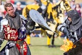 DBPC Polo in the Park 2013 - jousting display by the Knights of Middle England.
Dallas Burston Polo Club, ,
Southam,
Warwickshire,
United Kingdom,
on 01 September 2013 at 15:44, image #524