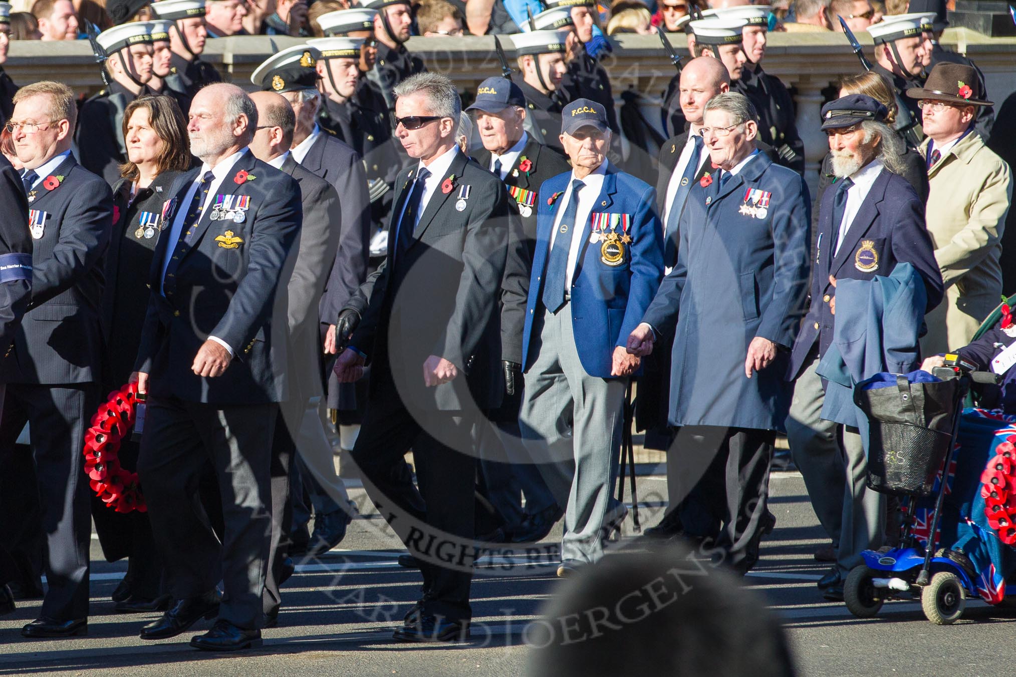 Remembrance Sunday 2012 Cenotaph March Past: Group E15 - Sea Harrier Association..
Whitehall, Cenotaph,
London SW1,

United Kingdom,
on 11 November 2012 at 11:40, image #119