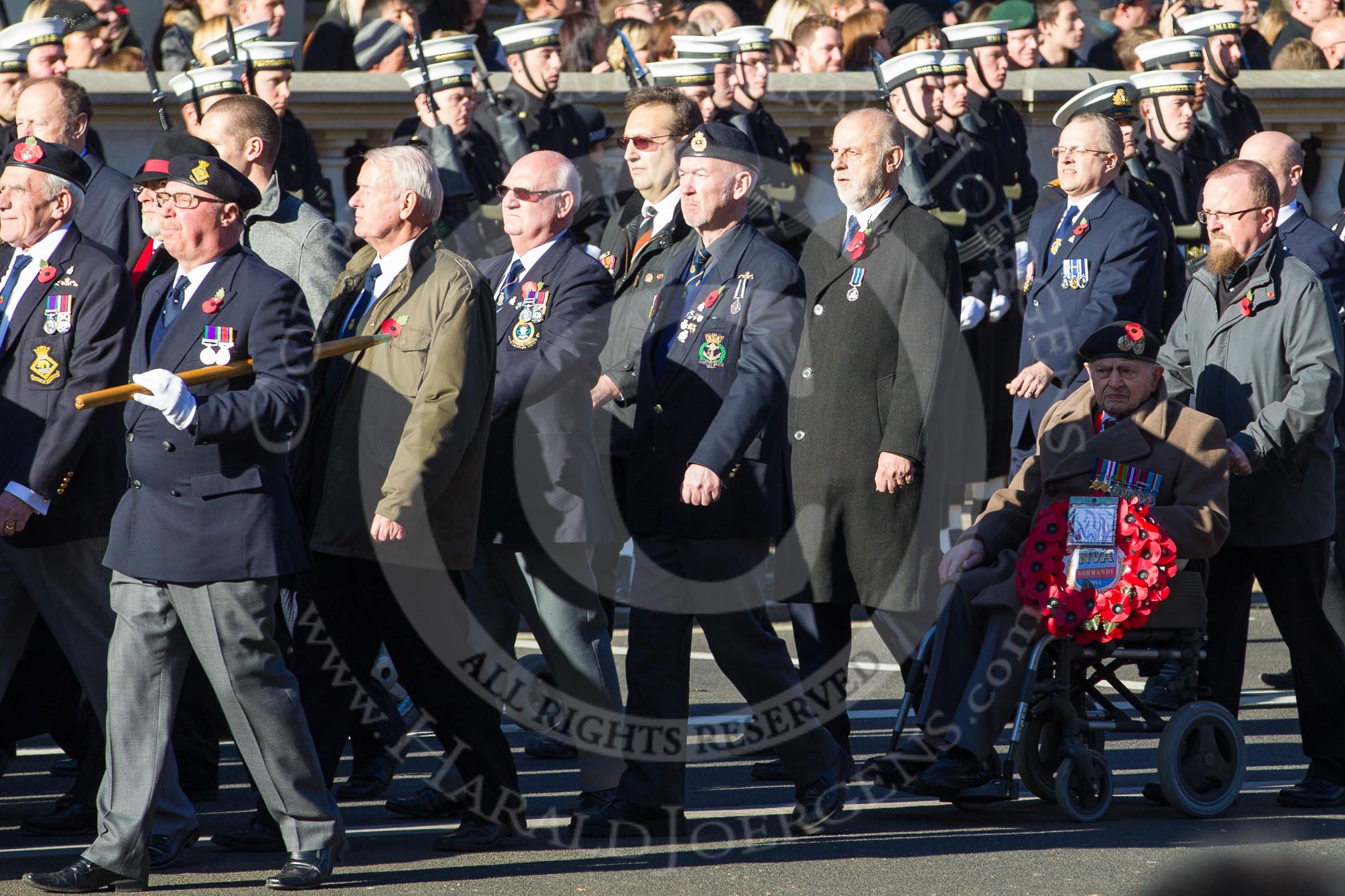 Remembrance Sunday 2012 Cenotaph March Past: Group E21 - HMS Ganges Association..
Whitehall, Cenotaph,
London SW1,

United Kingdom,
on 11 November 2012 at 11:40, image #149