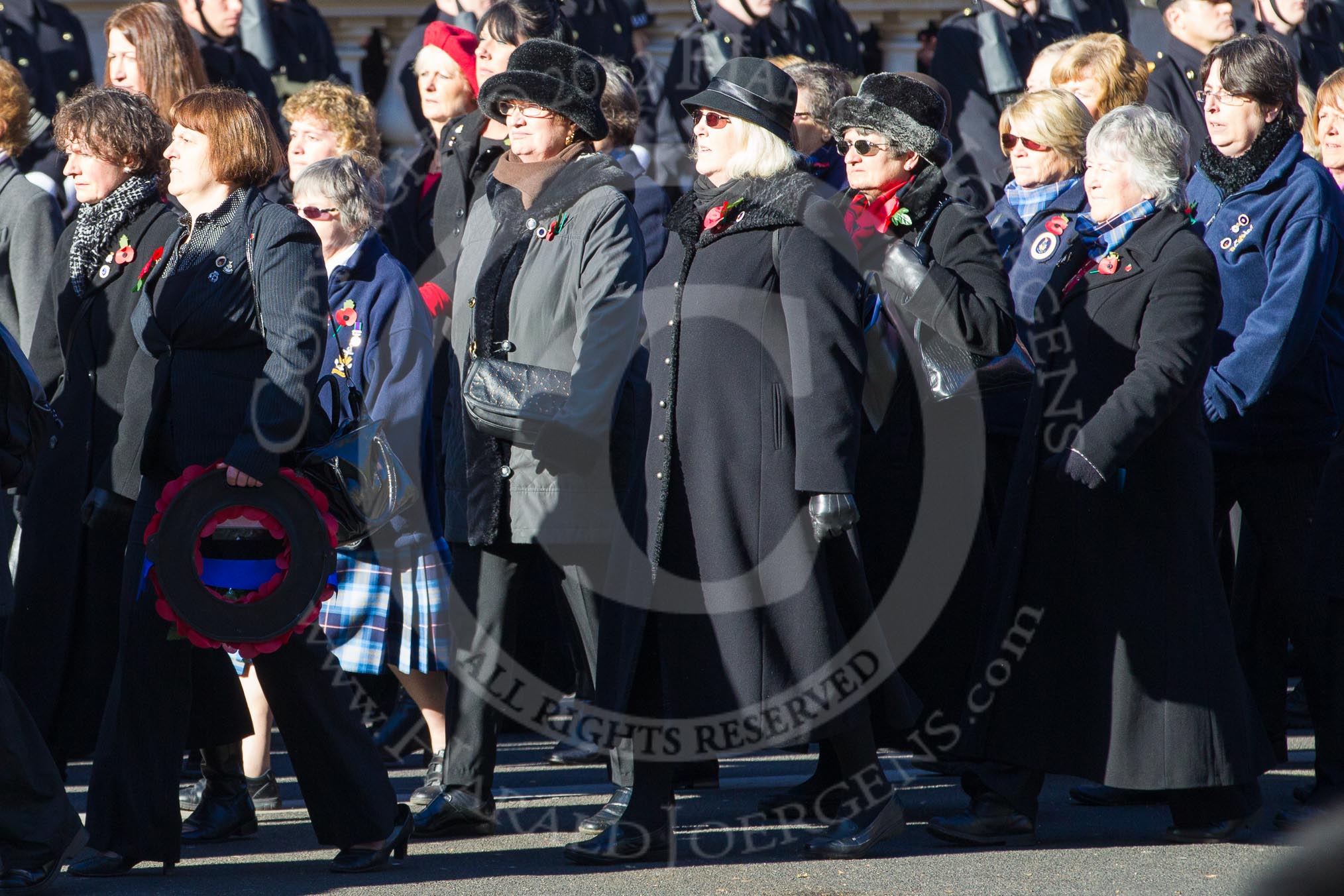 Remembrance Sunday 2012 Cenotaph March Past: Group E29 - Association of WRENS..
Whitehall, Cenotaph,
London SW1,

United Kingdom,
on 11 November 2012 at 11:41, image #209