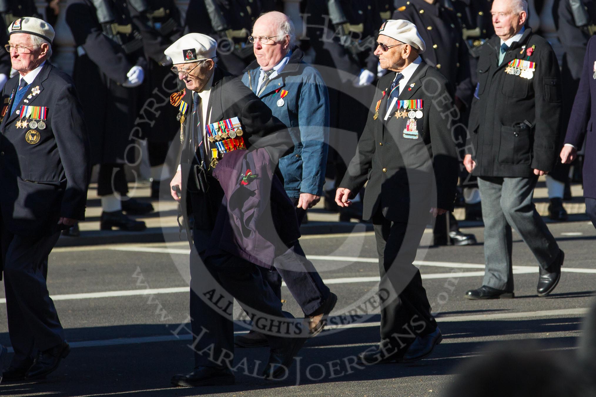 Remembrance Sunday 2012 Cenotaph March Past: Group E35 - Russian Convoy Club..
Whitehall, Cenotaph,
London SW1,

United Kingdom,
on 11 November 2012 at 11:42, image #262