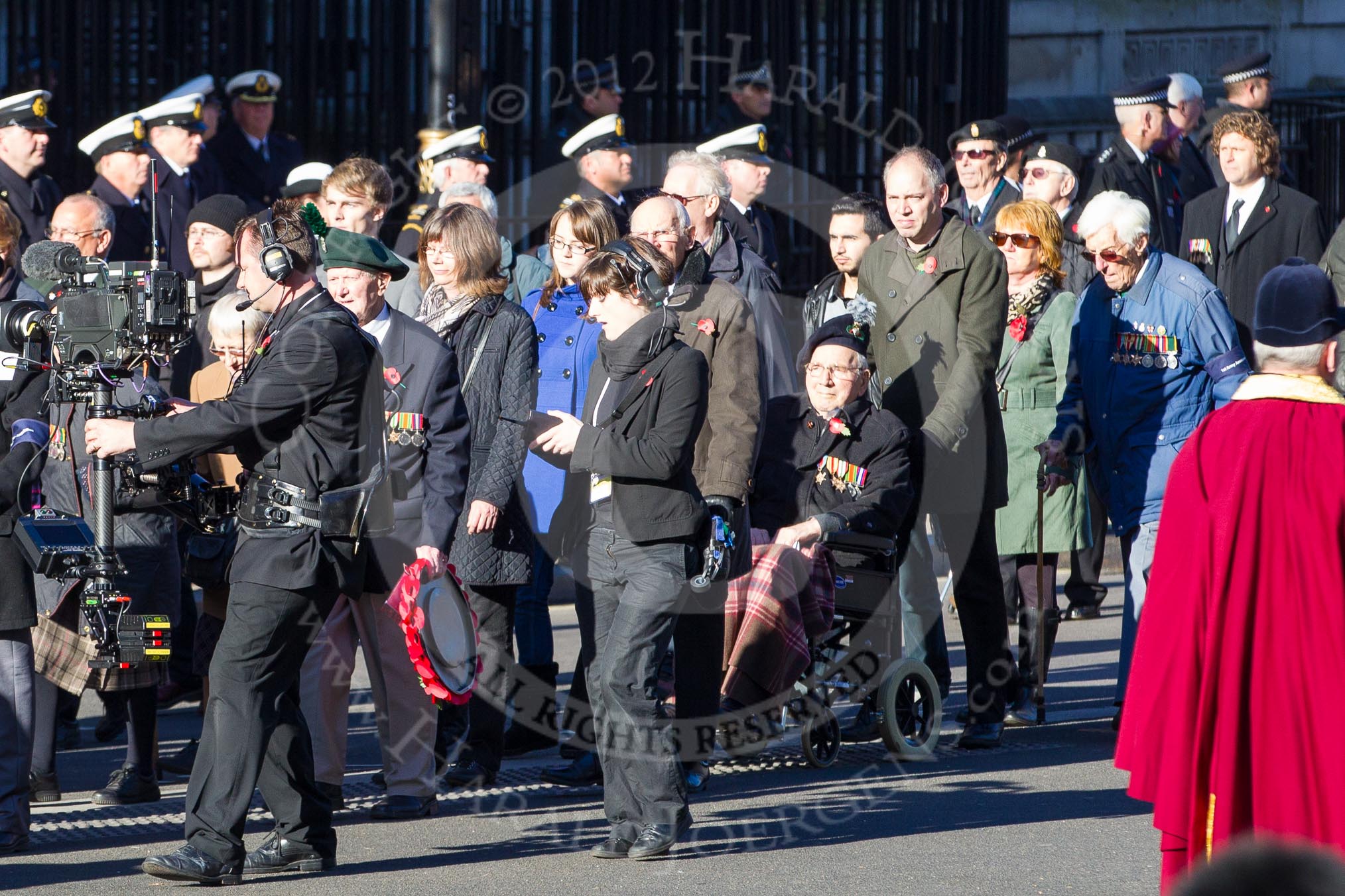 Remembrance Sunday 2012 Cenotaph March Past: Group F3 - 1st Army Association..
Whitehall, Cenotaph,
London SW1,

United Kingdom,
on 11 November 2012 at 11:45, image #399