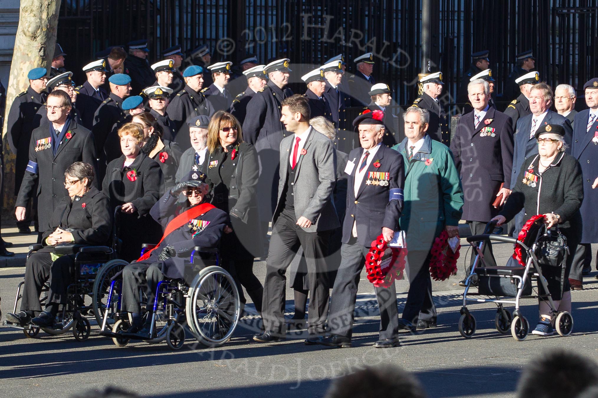 Remembrance Sunday 2012 Cenotaph March Past: Group F12 - Monte Cassino Society..
Whitehall, Cenotaph,
London SW1,

United Kingdom,
on 11 November 2012 at 11:46, image #466