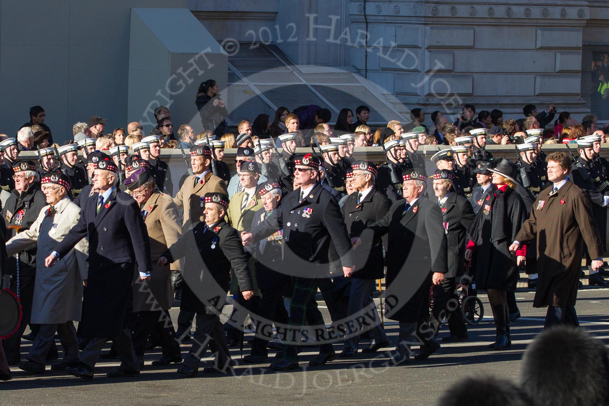 Remembrance Sunday 2012 Cenotaph March Past: Group A24 - Gordon Highlanders Association..
Whitehall, Cenotaph,
London SW1,

United Kingdom,
on 11 November 2012 at 11:52, image #736