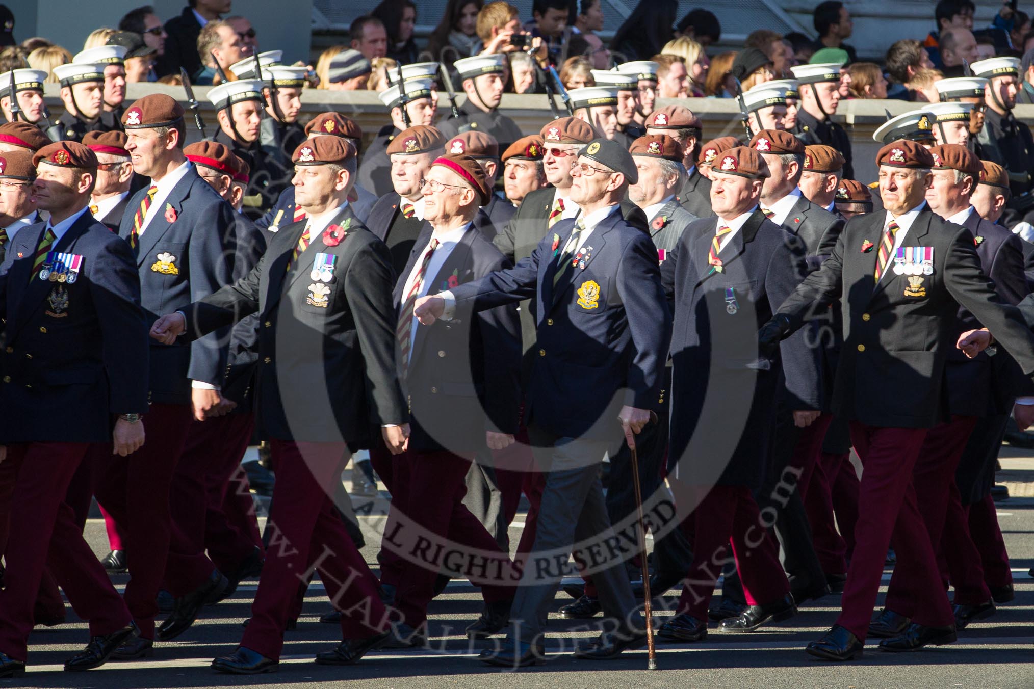 Remembrance Sunday 2012 Cenotaph March Past: Group B12 - Kings Royal Hussars Regimental Association..
Whitehall, Cenotaph,
London SW1,

United Kingdom,
on 11 November 2012 at 11:56, image #889