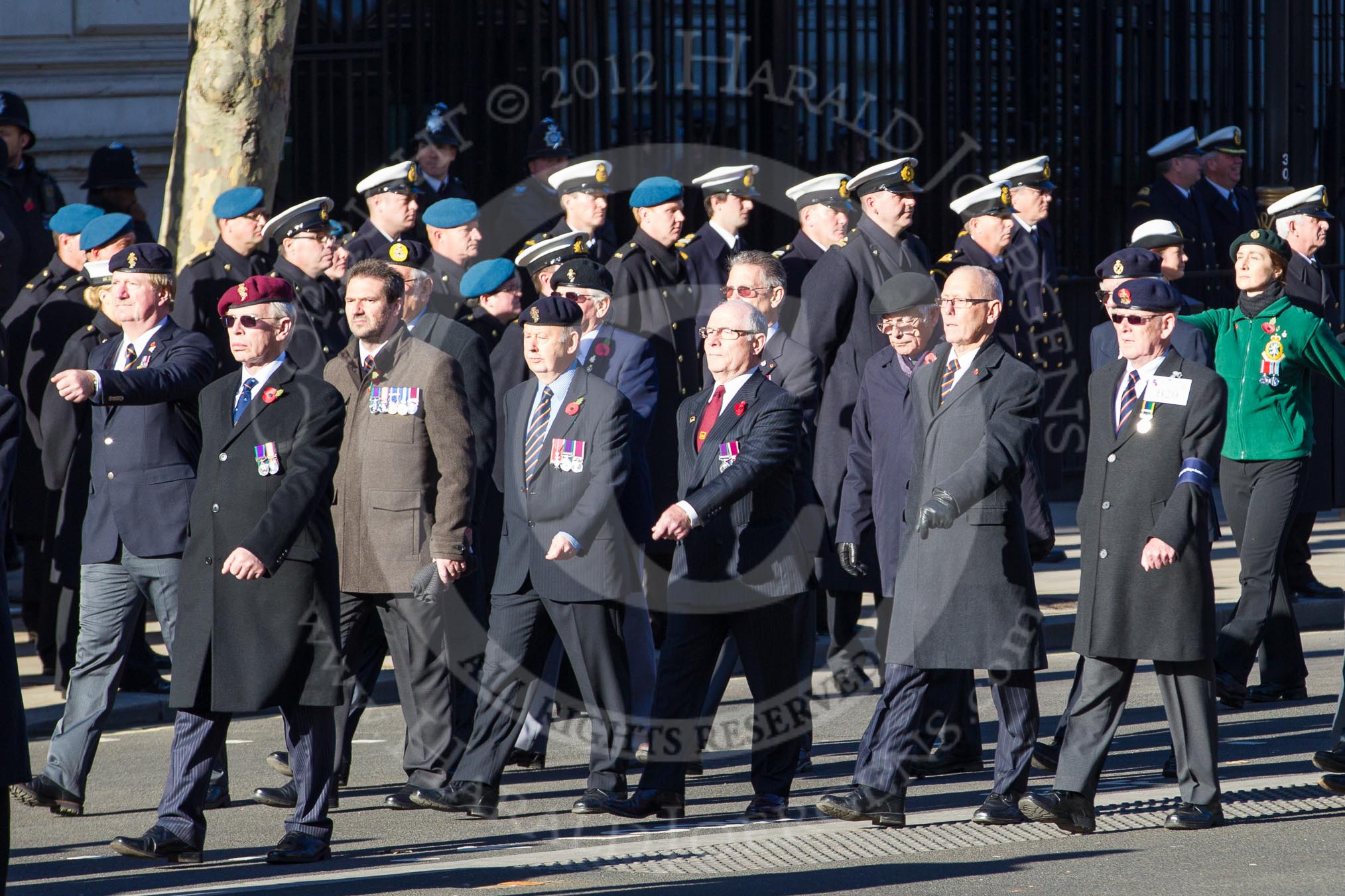 Remembrance Sunday 2012 Cenotaph March Past: Group B20 - Arborfield Old Boys Association..
Whitehall, Cenotaph,
London SW1,

United Kingdom,
on 11 November 2012 at 11:57, image #935