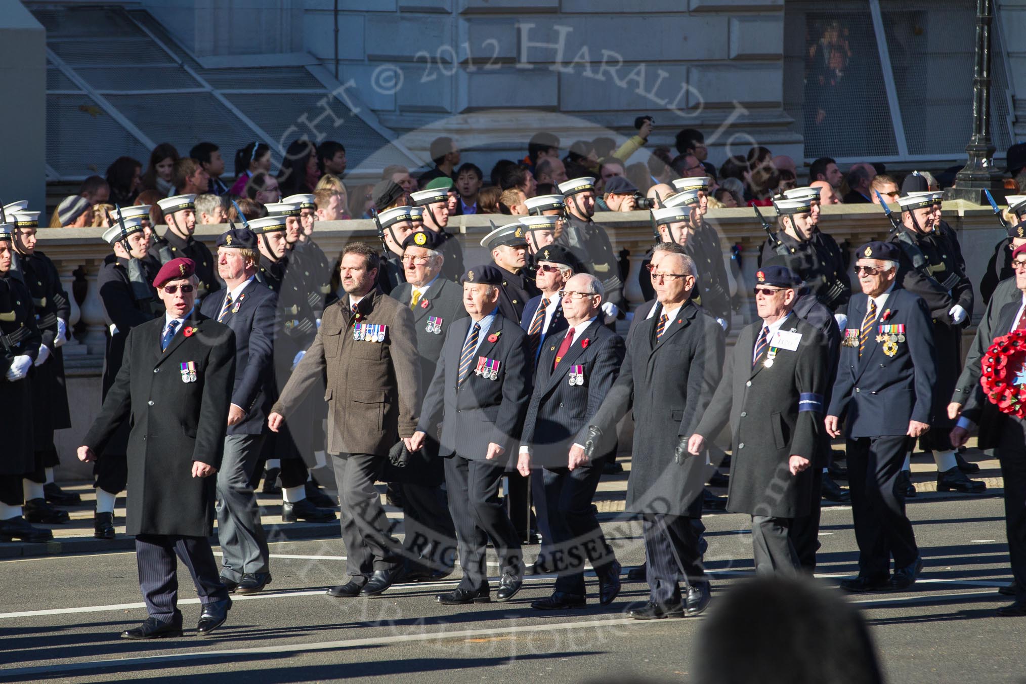 Remembrance Sunday 2012 Cenotaph March Past: Group B20 - Arborfield Old Boys Association..
Whitehall, Cenotaph,
London SW1,

United Kingdom,
on 11 November 2012 at 11:57, image #943