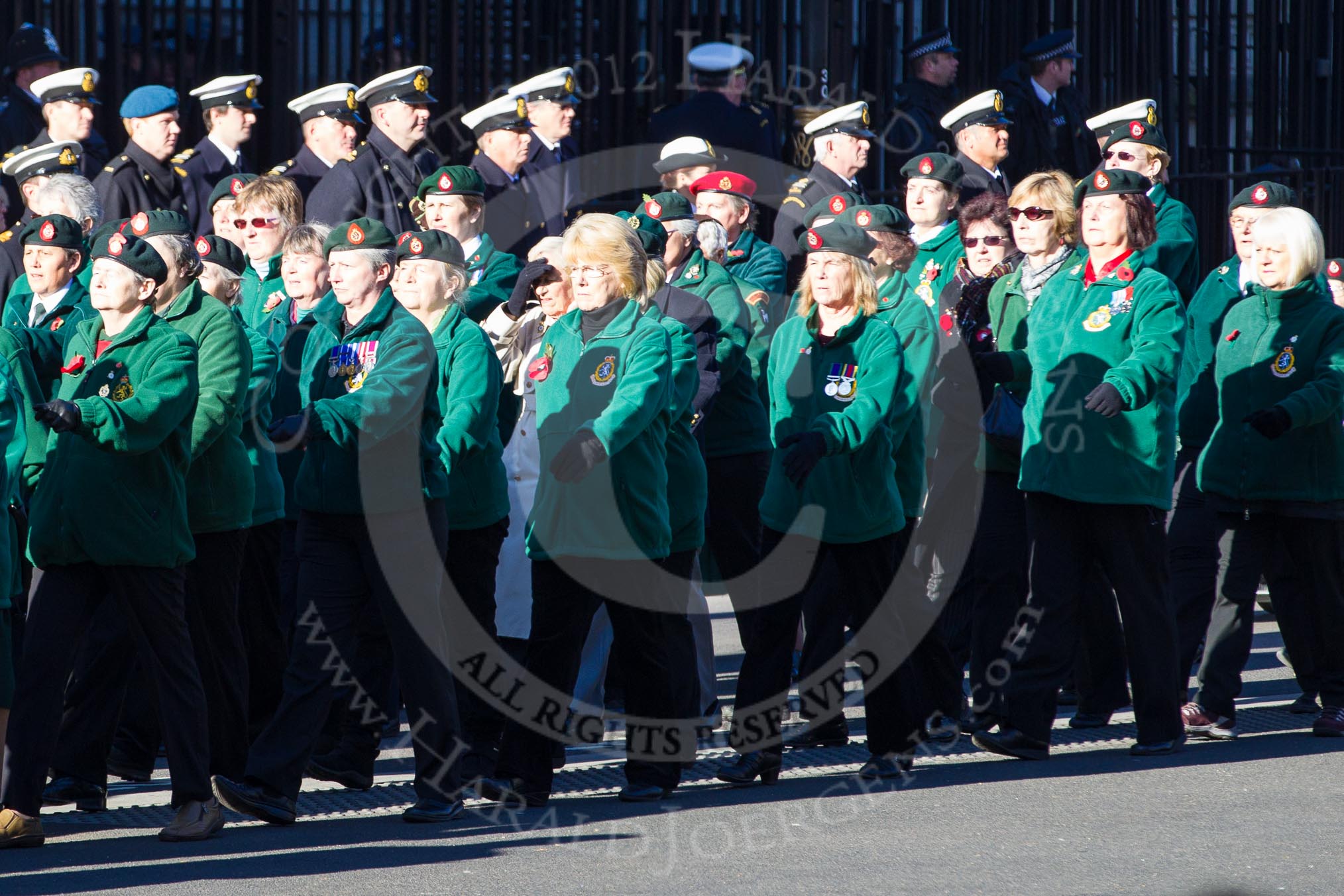 Remembrance Sunday 2012 Cenotaph March Past: Group B21 - Women's Royal Army Corps Association..
Whitehall, Cenotaph,
London SW1,

United Kingdom,
on 11 November 2012 at 11:57, image #950