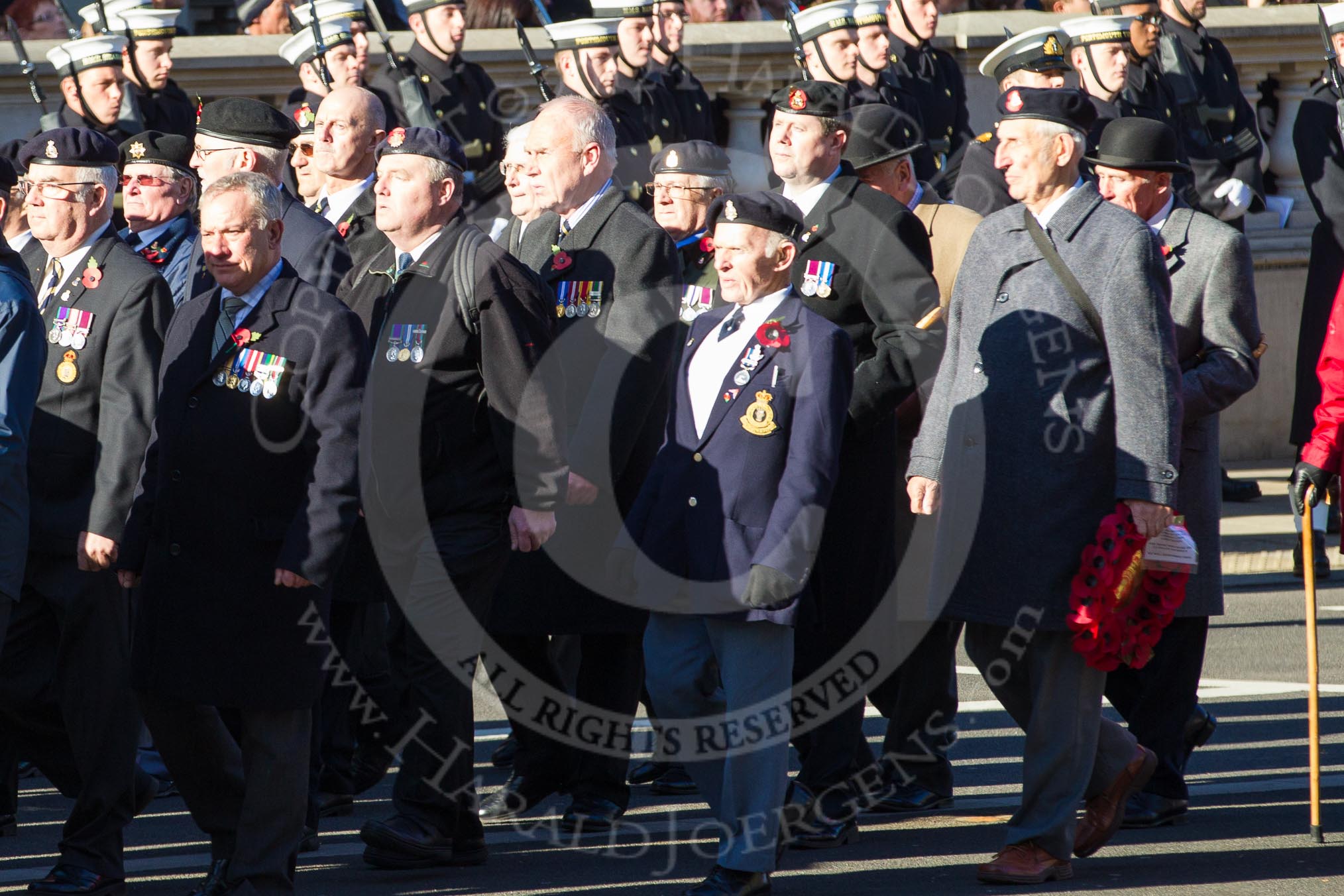 Remembrance Sunday 2012 Cenotaph March Past: Group B33 - Army Catering Corps Association..
Whitehall, Cenotaph,
London SW1,

United Kingdom,
on 11 November 2012 at 12:00, image #1028