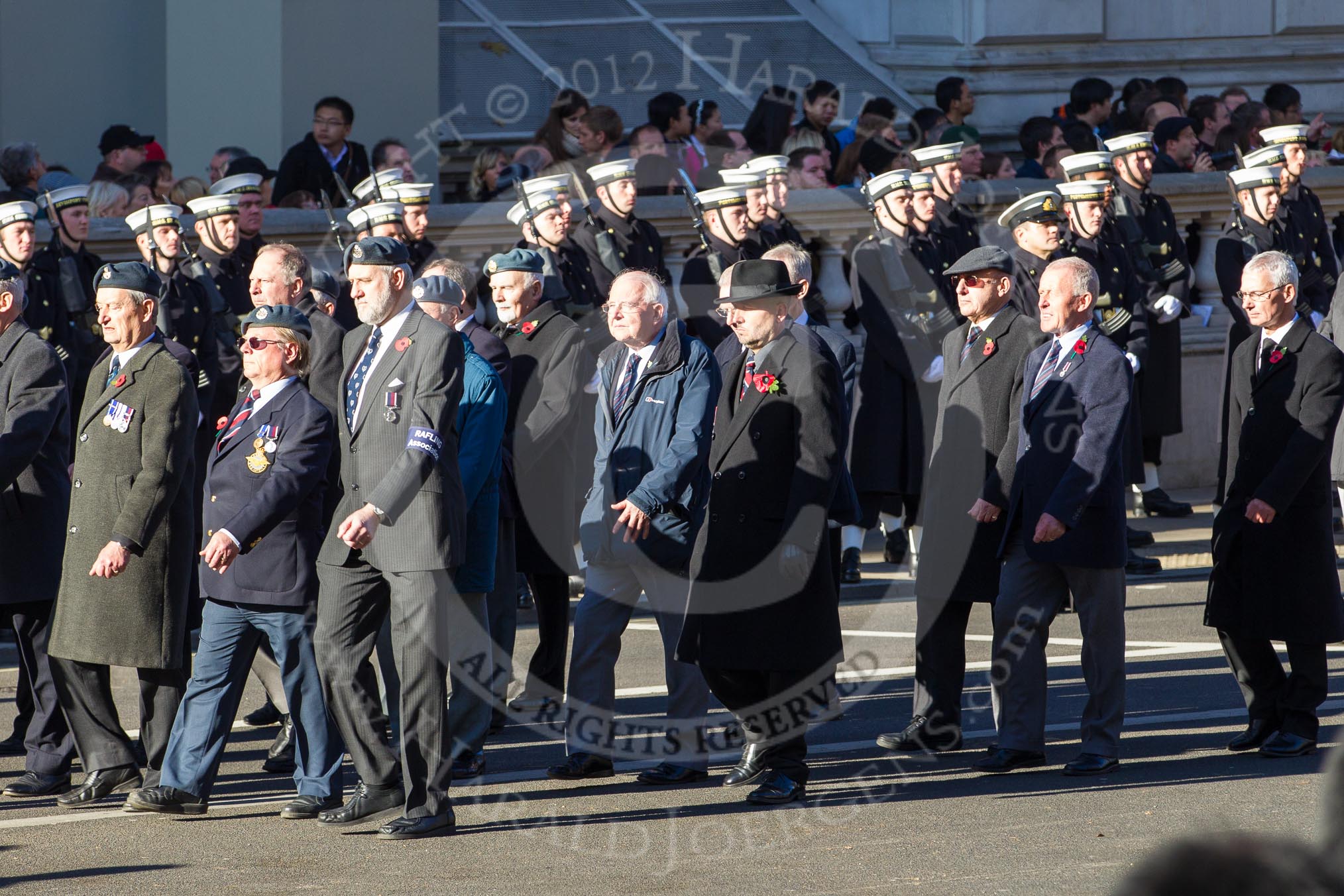 Remembrance Sunday 2012 Cenotaph March Past: Group C17 - RAFLING Association..
Whitehall, Cenotaph,
London SW1,

United Kingdom,
on 11 November 2012 at 12:03, image #1163