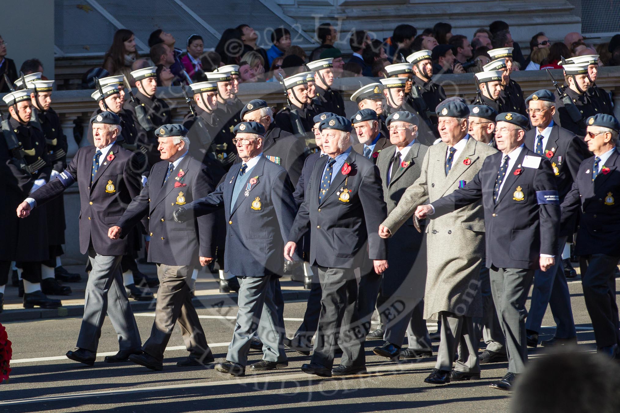 Remembrance Sunday 2012 Cenotaph March Past: Group C20 - RAF Habbaniya Association..
Whitehall, Cenotaph,
London SW1,

United Kingdom,
on 11 November 2012 at 12:03, image #1177