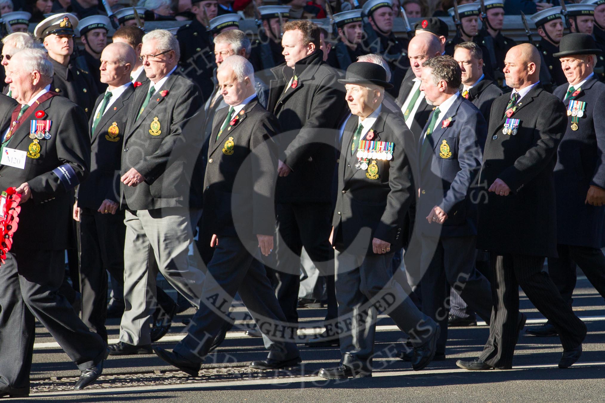 Remembrance Sunday 2012 Cenotaph March Past: Group M20 - Ulster Special Constabulary Association..
Whitehall, Cenotaph,
London SW1,

United Kingdom,
on 11 November 2012 at 12:12, image #1559