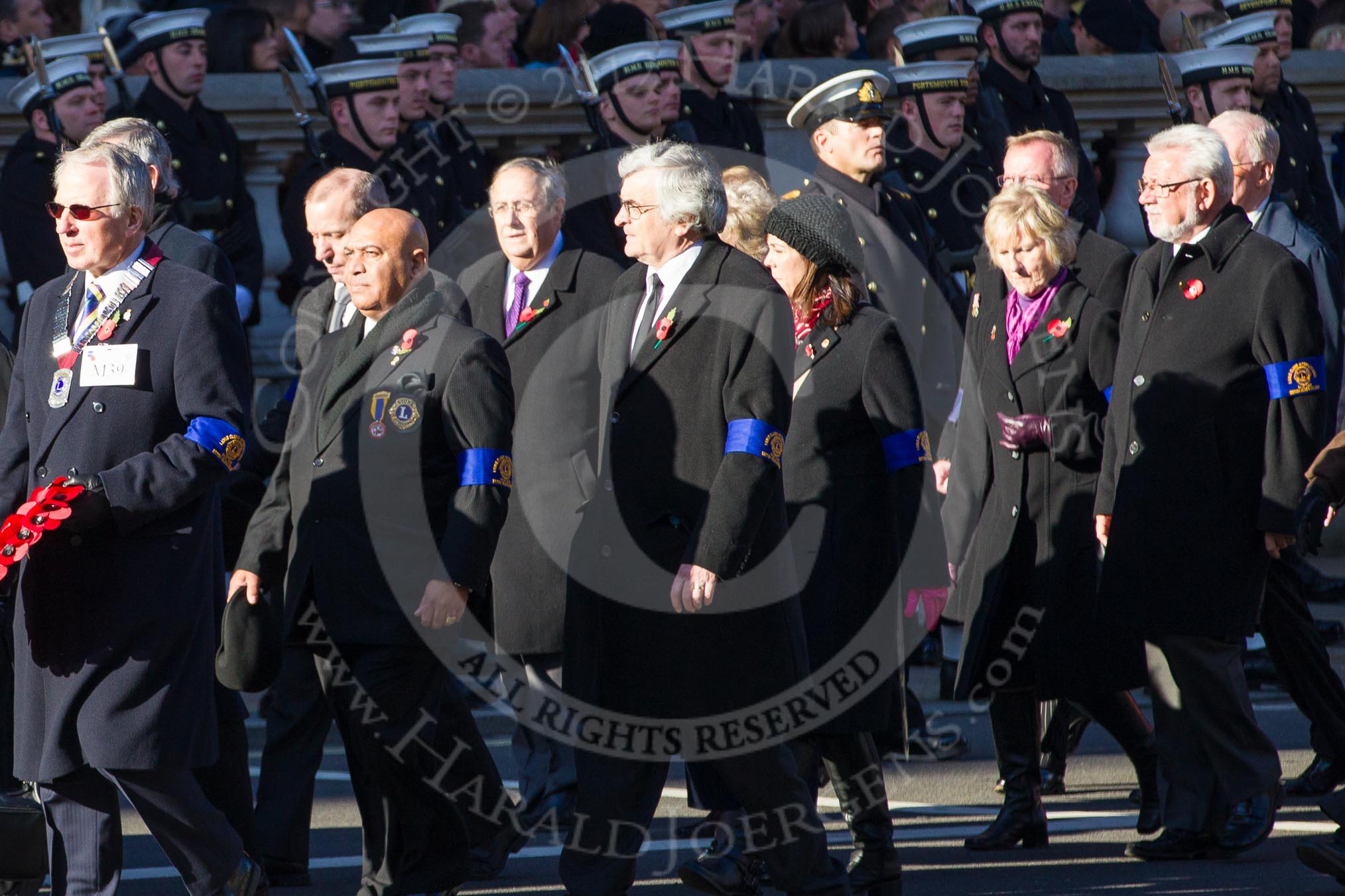 Remembrance Sunday 2012 Cenotaph March Past: Group M39 - Lions Club International..
Whitehall, Cenotaph,
London SW1,

United Kingdom,
on 11 November 2012 at 12:14, image #1655