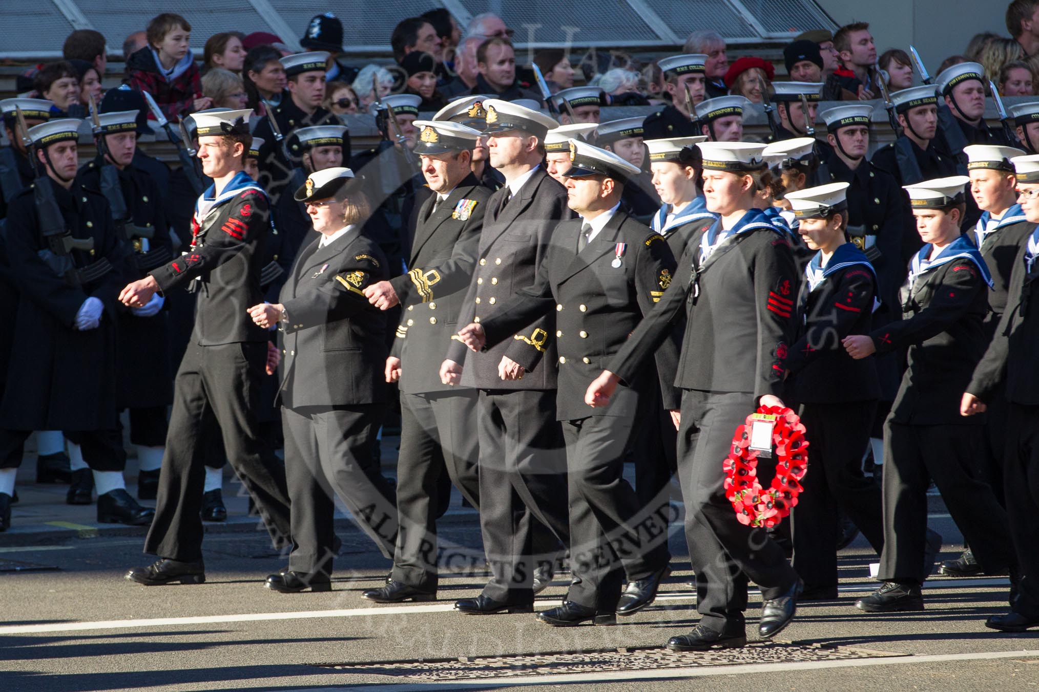 Remembrance Sunday 2012 Cenotaph March Past: Group M43 - Sea Cadet Corps..
Whitehall, Cenotaph,
London SW1,

United Kingdom,
on 11 November 2012 at 12:14, image #1680