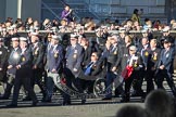 Remembrance Sunday 2012 Cenotaph March Past: Group E23 - HMS St Vincent Association and E24 - HMS Tiger Association..
Whitehall, Cenotaph,
London SW1,

United Kingdom,
on 11 November 2012 at 11:41, image #172