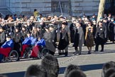 Remembrance Sunday 2012 Cenotaph March Past: Group E44 - Queen Alexandra's Hospital Home for Disabled Ex-Servicemen & Women..
Whitehall, Cenotaph,
London SW1,

United Kingdom,
on 11 November 2012 at 11:44, image #356