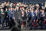 Remembrance Sunday 2012 Cenotaph March Past: Group F8 - British Korean Veterans Association..
Whitehall, Cenotaph,
London SW1,

United Kingdom,
on 11 November 2012 at 11:46, image #427