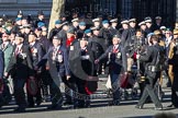 Remembrance Sunday 2012 Cenotaph March Past: Group F8 - British Korean Veterans Association..
Whitehall, Cenotaph,
London SW1,

United Kingdom,
on 11 November 2012 at 11:46, image #432