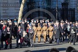 Remembrance Sunday 2012 Cenotaph March Past: Group F8 - British Korean Veterans Association and F9 - National Malaya & Borneo Veterans Association..
Whitehall, Cenotaph,
London SW1,

United Kingdom,
on 11 November 2012 at 11:46, image #434