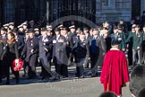 Remembrance Sunday 2012 Cenotaph March Past: Group A12 - Sherwood Foresters & Worcestershire Regiment, A13 - Mercian Regiment Association, and A14 - Rifles Regimental Association..
Whitehall, Cenotaph,
London SW1,

United Kingdom,
on 11 November 2012 at 11:49, image #628