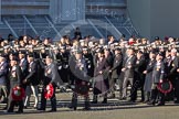 Remembrance Sunday 2012 Cenotaph March Past: Group A12 - Sherwood Foresters & Worcestershire Regiment, A13 - Mercian Regiment Association, and A14 - Rifles Regimental Association..
Whitehall, Cenotaph,
London SW1,

United Kingdom,
on 11 November 2012 at 11:50, image #630