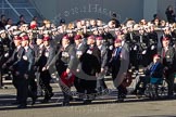 Remembrance Sunday 2012 Cenotaph March Past: Group A20 - Parachute Regimental Association and A21 - Royal Scots Regimental Association..
Whitehall, Cenotaph,
London SW1,

United Kingdom,
on 11 November 2012 at 11:51, image #700