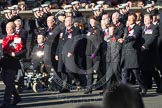 Remembrance Sunday 2012 Cenotaph March Past: Group B18 - Association of Ammunition Technicians..
Whitehall, Cenotaph,
London SW1,

United Kingdom,
on 11 November 2012 at 11:57, image #920