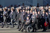 Remembrance Sunday 2012 Cenotaph March Past: Group B34 - Royal Pioneer Corps Association..
Whitehall, Cenotaph,
London SW1,

United Kingdom,
on 11 November 2012 at 12:00, image #1033