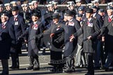 Remembrance Sunday 2012 Cenotaph March Past: Group C2 - Royal Air Force Regiment Association..
Whitehall, Cenotaph,
London SW1,

United Kingdom,
on 11 November 2012 at 12:00, image #1043
