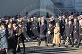 Remembrance Sunday 2012 Cenotaph March Past: Group C13 - Princess Mary's Royal Air Force Nursing Service Association and C14 - Bomber Command Association..
Whitehall, Cenotaph,
London SW1,

United Kingdom,
on 11 November 2012 at 12:02, image #1129