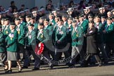 Remembrance Sunday 2012 Cenotaph March Past: Group 19 - Ulster Defence Regiment..
Whitehall, Cenotaph,
London SW1,

United Kingdom,
on 11 November 2012 at 12:08, image #1384