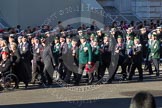 Remembrance Sunday 2012 Cenotaph March Past: Group D20 - Irish Defence Force and D21 - Northern Ireland Veterans' Association..
Whitehall, Cenotaph,
London SW1,

United Kingdom,
on 11 November 2012 at 12:08, image #1394