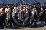 Remembrance Sunday 2012 Cenotaph March Past: Group M5  - Children of the Far East Prisoners of War and M6 - Evacuees Reunion Association..
Whitehall, Cenotaph,
London SW1,

United Kingdom,
on 11 November 2012 at 12:10, image #1472