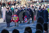 On the left Vice Admiral Peter Wilkinson, President of the Royal British Legion that organizes the event. He will lay a wreath on behalf of the RBL.