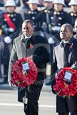 Remembrance Sunday at the Cenotaph 2012 The High Commissioners of Rwanda and Mozambique.
