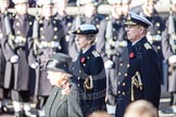 Remembrance Sunday at the Cenotaph 2012 HM The Queen, HRH The Princess Royal and HRH The Duke of York.