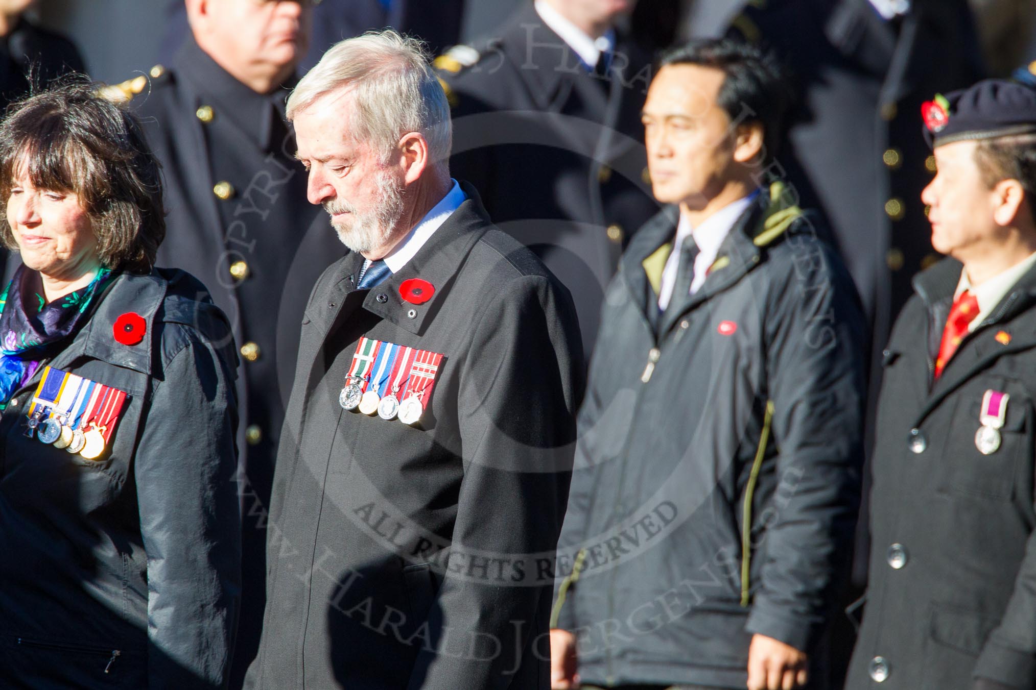 Remembrance Sunday Cenotaph March Past 2013: D7 - Canadian Veterans Association..
Press stand opposite the Foreign Office building, Whitehall, London SW1,
London,
Greater London,
United Kingdom,
on 10 November 2013 at 11:39, image #74
