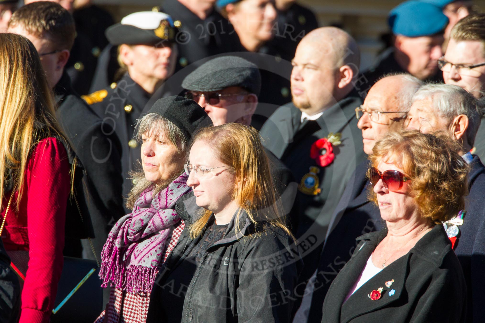 Remembrance Sunday Cenotaph March Past 2013: D27 - British Nuclear Test Veterans Association..
Press stand opposite the Foreign Office building, Whitehall, London SW1,
London,
Greater London,
United Kingdom,
on 10 November 2013 at 11:41, image #220