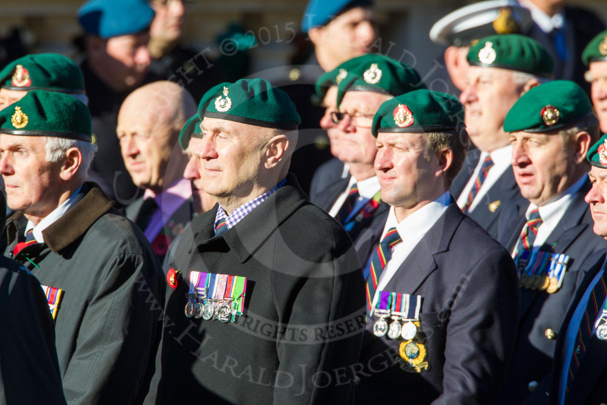 Remembrance Sunday Cenotaph March Past 2013: E3 - Royal Marines Association..
Press stand opposite the Foreign Office building, Whitehall, London SW1,
London,
Greater London,
United Kingdom,
on 10 November 2013 at 11:44, image #376
