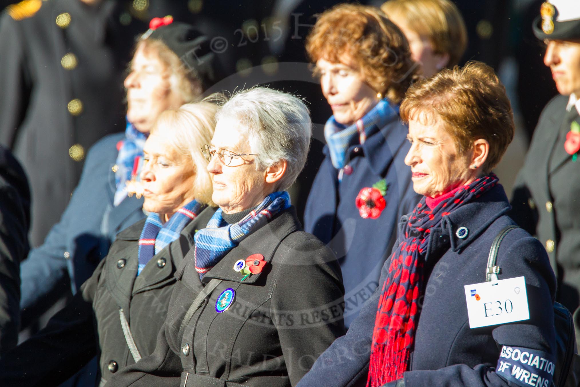 Remembrance Sunday Cenotaph March Past 2013: E30 - Association of WRENS..
Press stand opposite the Foreign Office building, Whitehall, London SW1,
London,
Greater London,
United Kingdom,
on 10 November 2013 at 11:47, image #595
