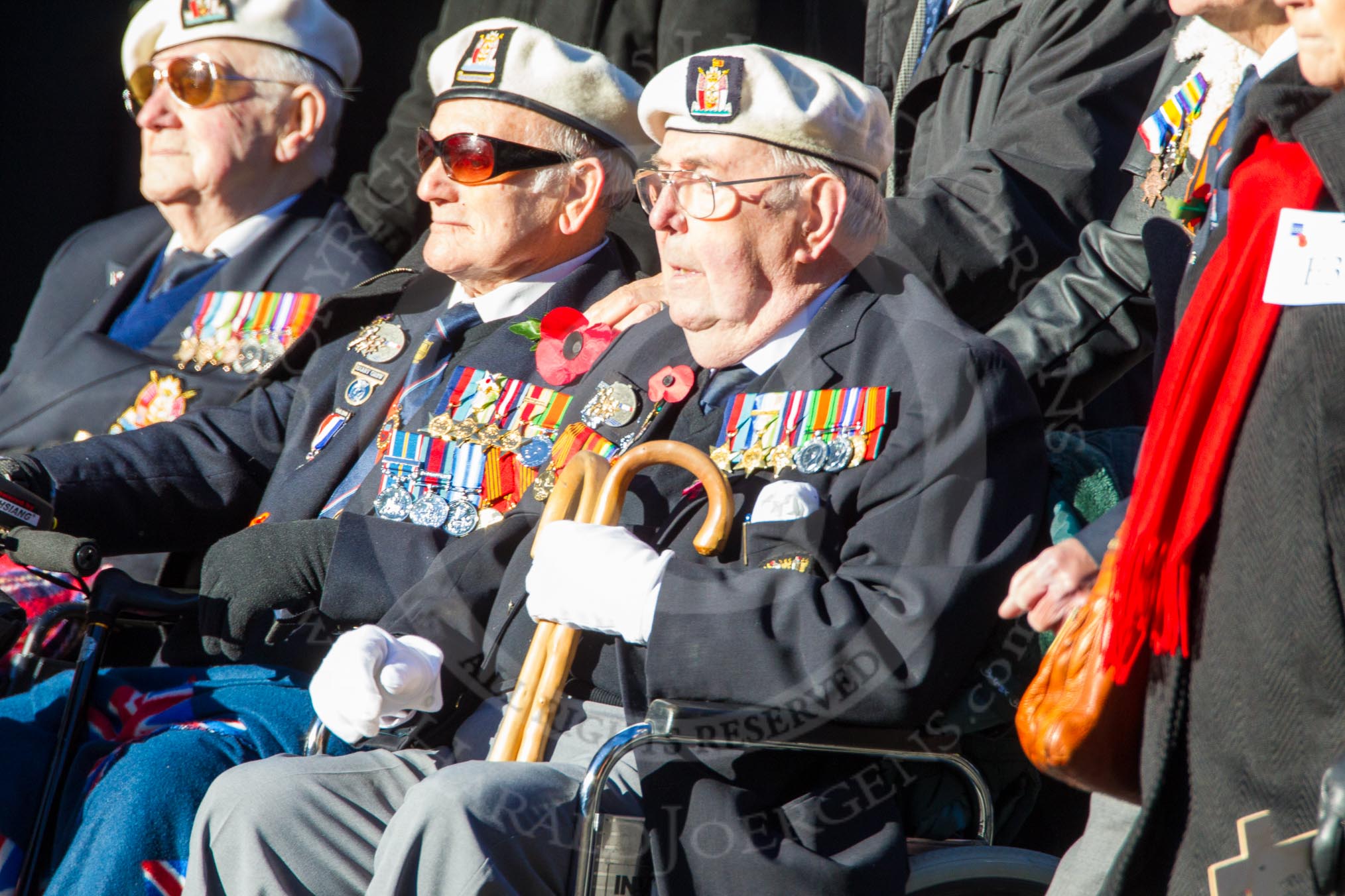 Remembrance Sunday Cenotaph March Past 2013: E36 - Russian Convoy Club..
Press stand opposite the Foreign Office building, Whitehall, London SW1,
London,
Greater London,
United Kingdom,
on 10 November 2013 at 11:48, image #662