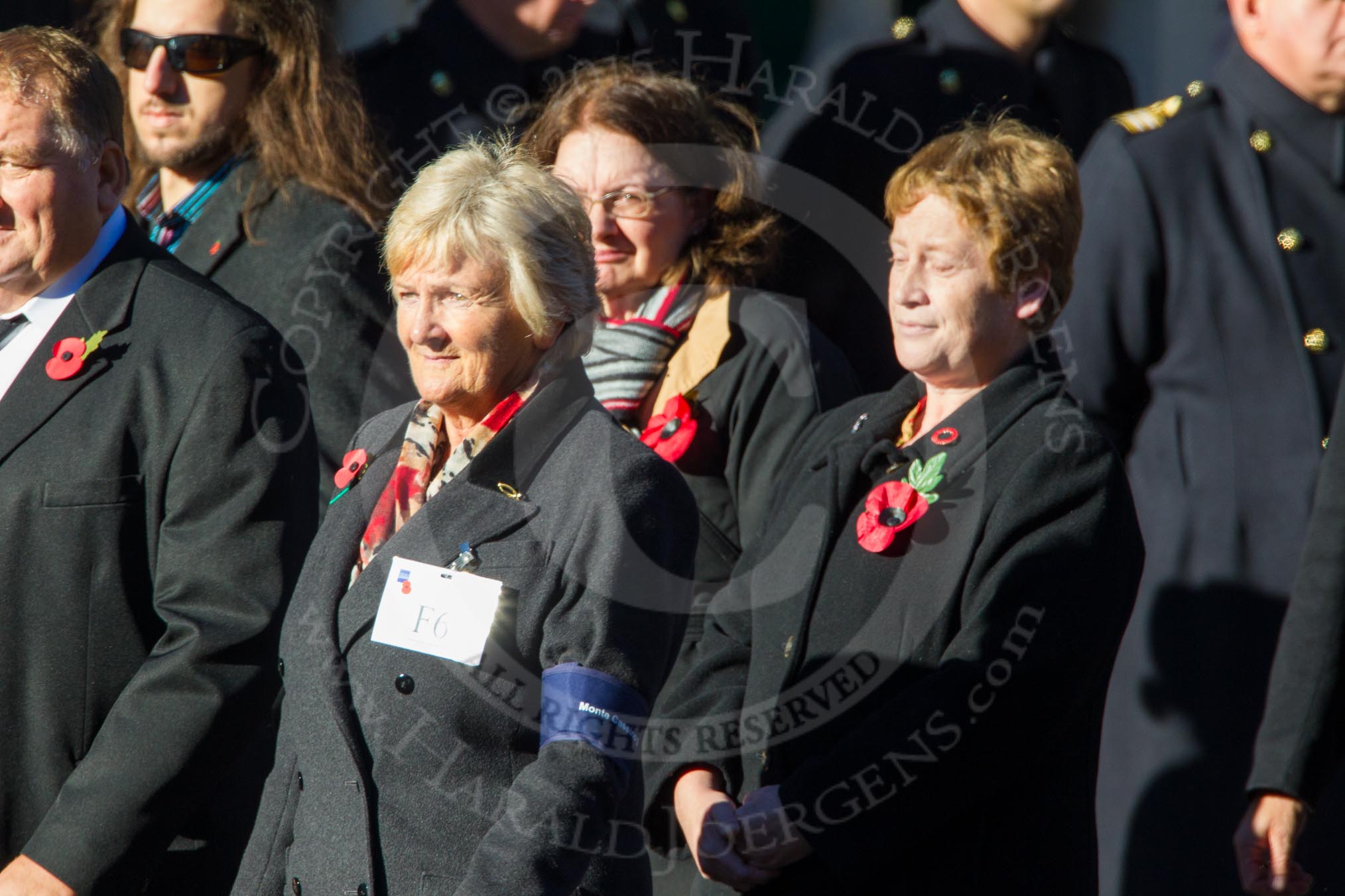Remembrance Sunday Cenotaph March Past 2013: F6 - Monte Cassino Society..
Press stand opposite the Foreign Office building, Whitehall, London SW1,
London,
Greater London,
United Kingdom,
on 10 November 2013 at 11:50, image #782