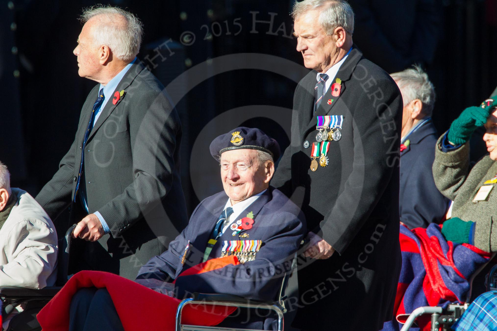 Remembrance Sunday Cenotaph March Past 2013.
Press stand opposite the Foreign Office building, Whitehall, London SW1,
London,
Greater London,
United Kingdom,
on 10 November 2013 at 11:54, image #996