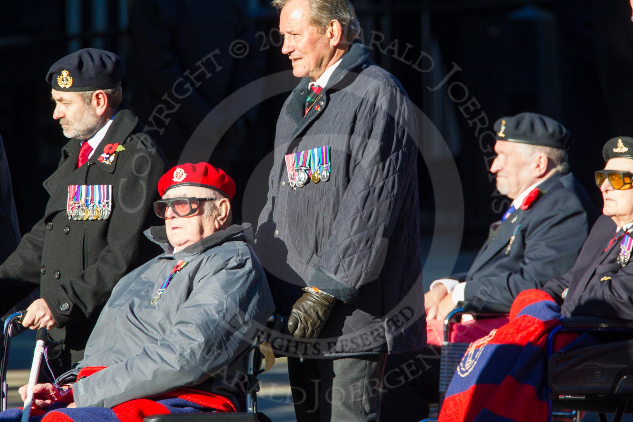 Remembrance Sunday Cenotaph March Past 2013.
Press stand opposite the Foreign Office building, Whitehall, London SW1,
London,
Greater London,
United Kingdom,
on 10 November 2013 at 11:54, image #1008