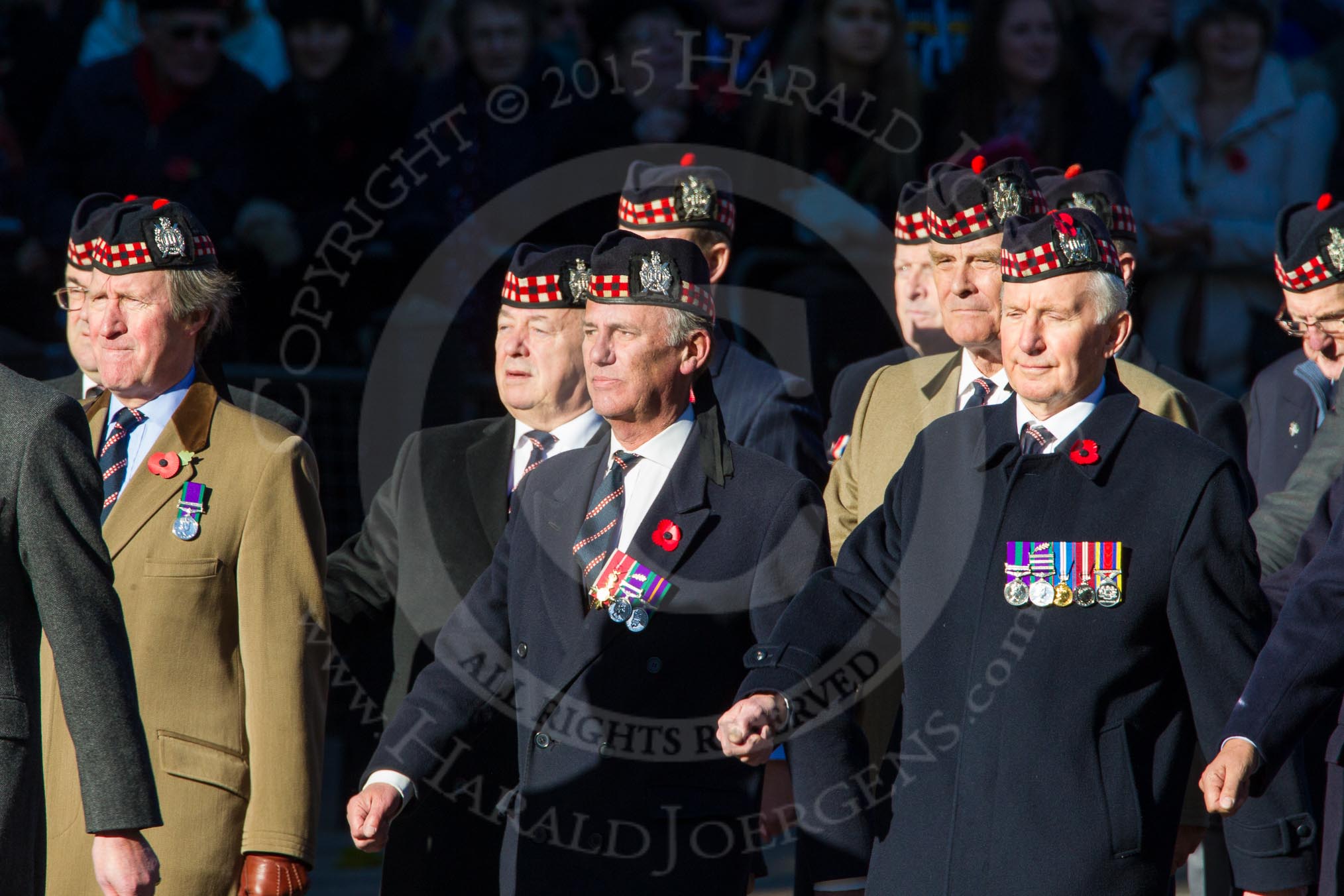 Remembrance Sunday Cenotaph March Past 2013: A20 - King's Own Scottish Borderers..
Press stand opposite the Foreign Office building, Whitehall, London SW1,
London,
Greater London,
United Kingdom,
on 10 November 2013 at 11:57, image #1194
